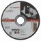 Диск за рязане BOSCH прав, Best for Inox - Rapido Long Life, A 60 W BF 41, 125 mm, 22,23 mm, 1,0 mm, 1 бр, / 2608602221